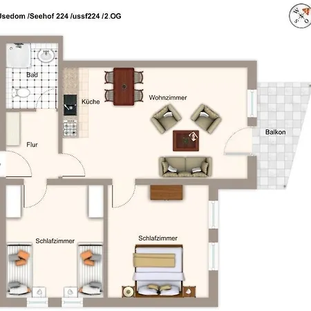 Appartement Seehof Seehof 224